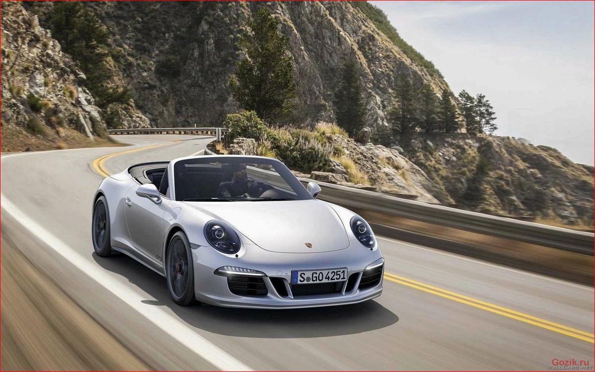 спорткар, porsche, carrera, 2015
