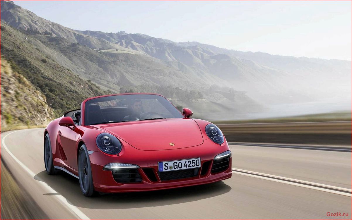 спорткар, porsche, carrera, 2015
