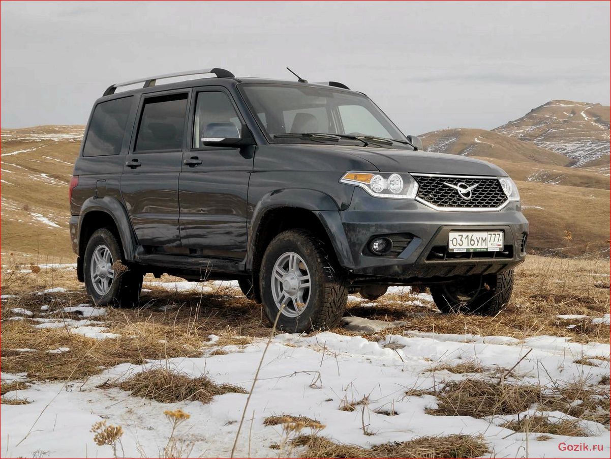 Внедорожник UAZ Patriot (УАЗ Патриот 2014) внедорожник, patriot, патриот, 2014
