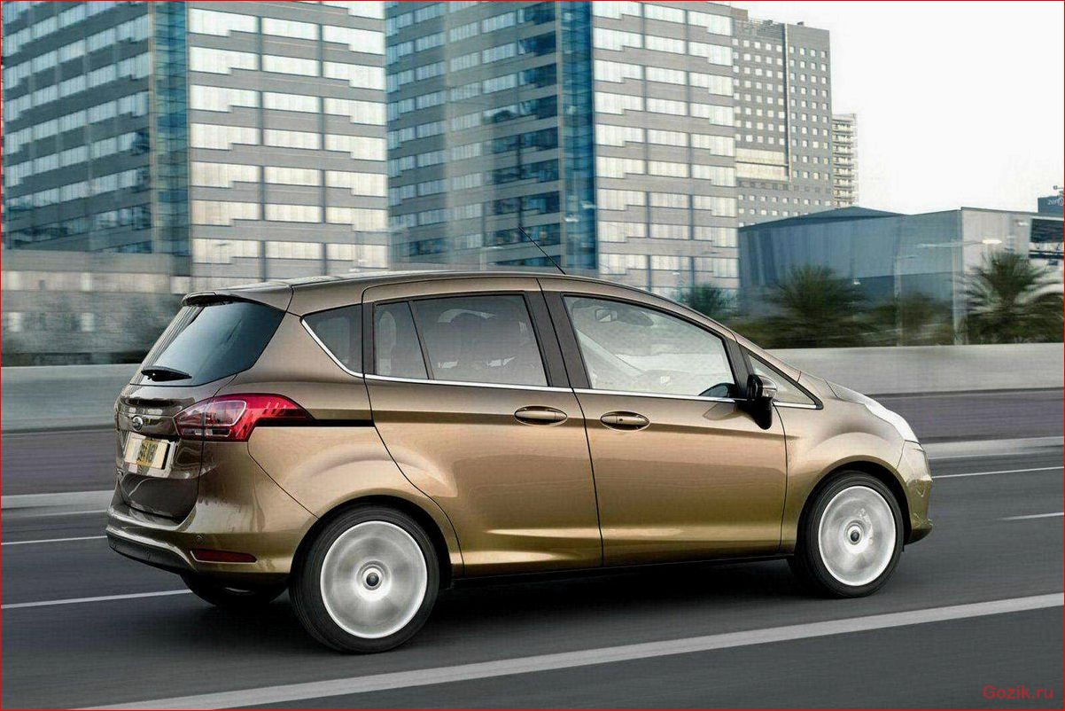ford, b-max, 2013-2014, обзор, характеристики