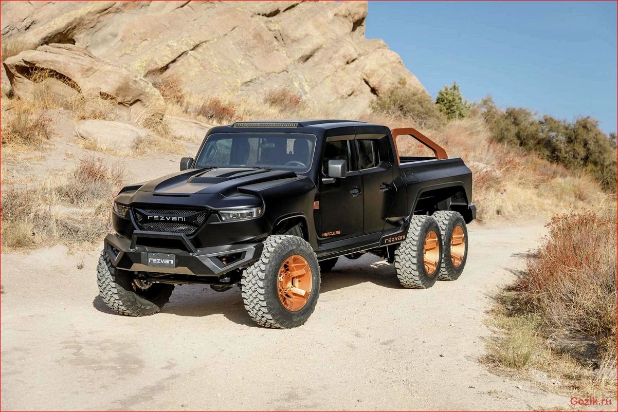 Гибридный пикап VIA X-Truck — внедорожник от General Motors гибридный, пикап, x-truck, внедорожник, general