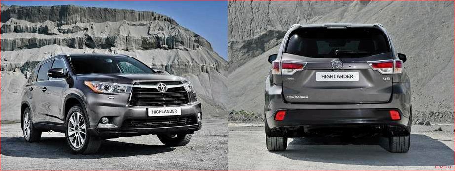 кроссовер, toyota, highlander, 2014