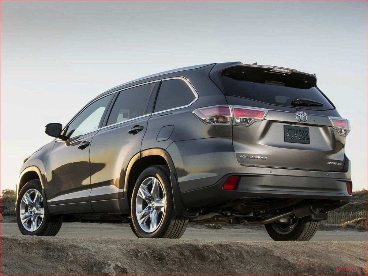 кроссовер, toyota, highlander, 2014
