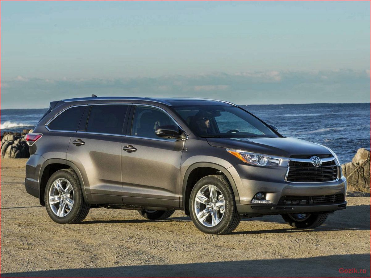 кроссовер, toyota, highlander, 2014