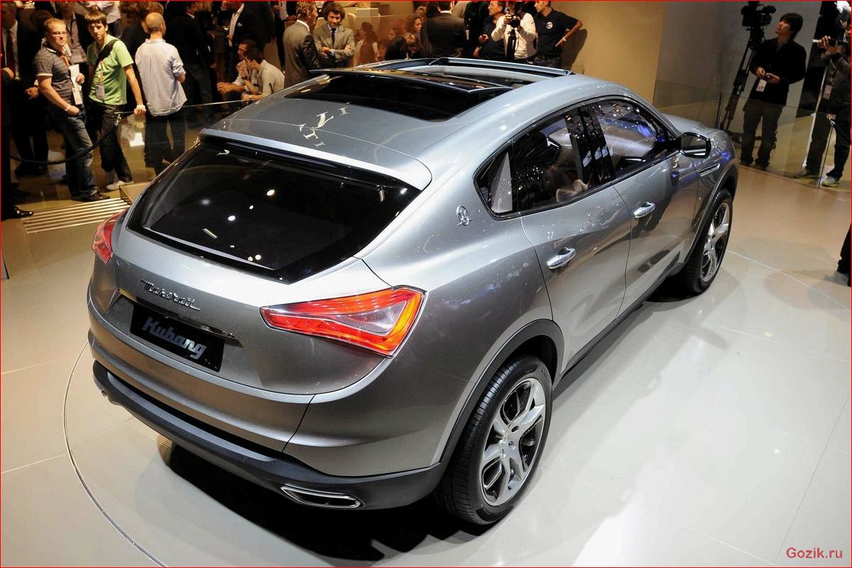 Maserati Kubang: фото-обзор с характеристиками maserati, kubang
