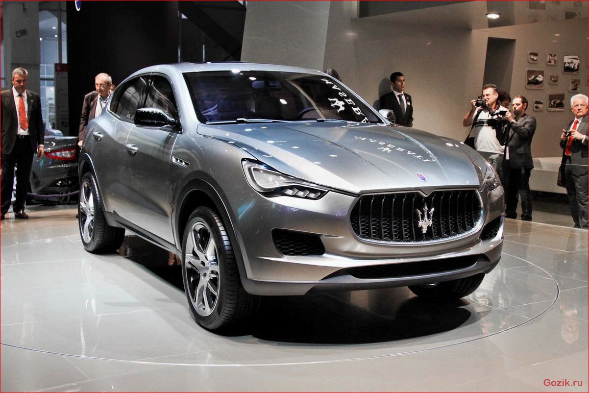 Maserati Kubang: фото-обзор с характеристиками maserati, kubang
