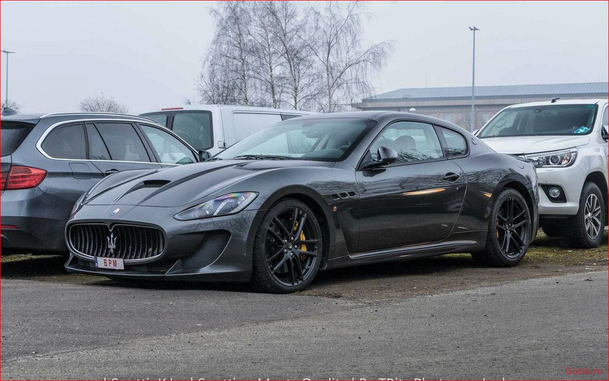 maserati, представила, обновленное, купе, gran