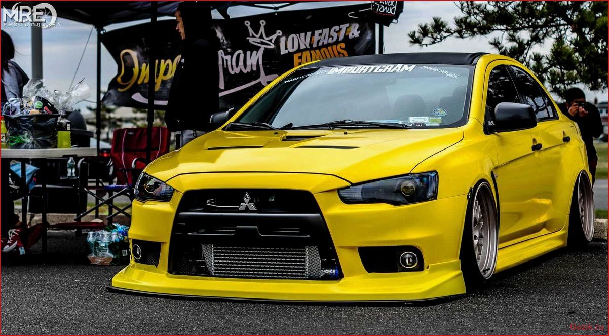 тюнинг, mitsubishi, lancer, 2011, года