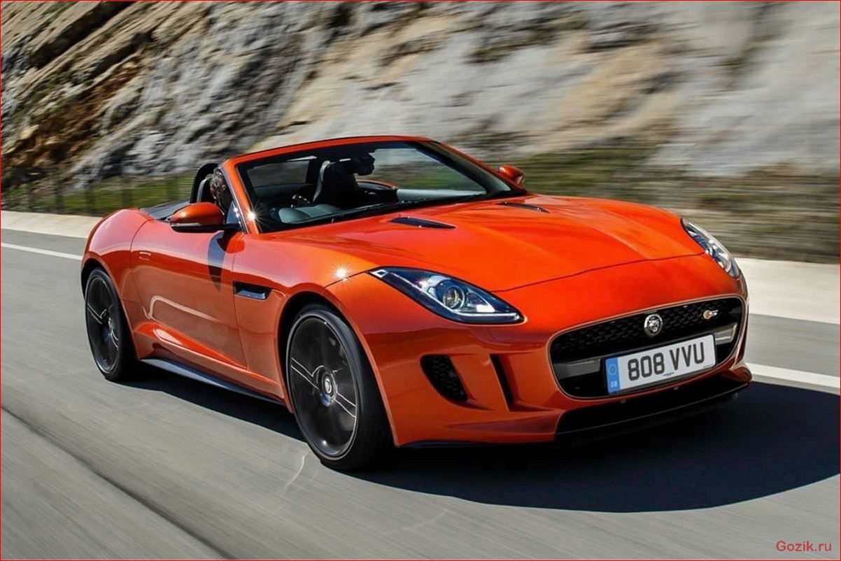 родстер, jaguar, f-type