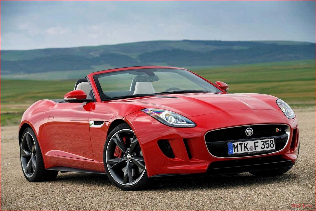 родстер, jaguar, f-type