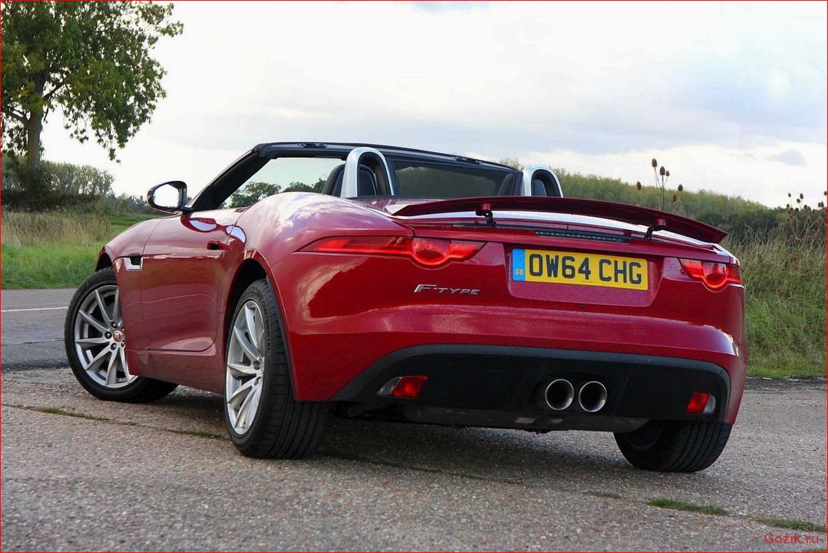 родстер, jaguar, f-type