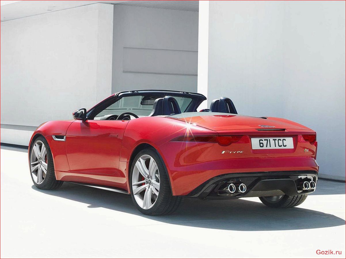 родстер, jaguar, f-type