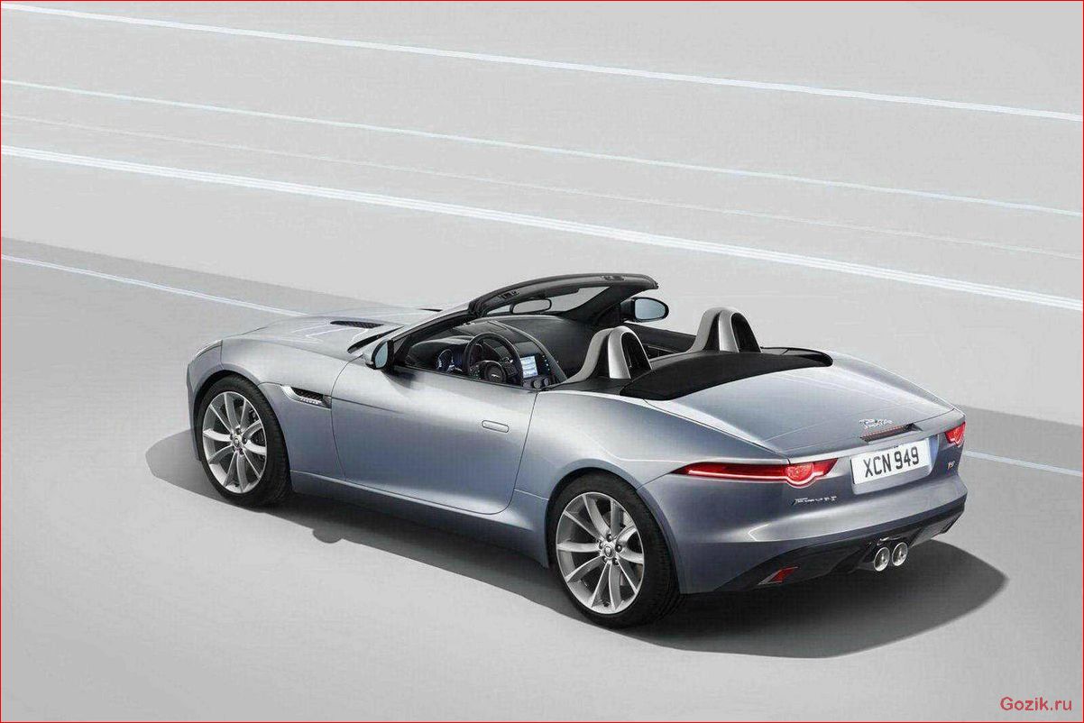 родстер, jaguar, f-type