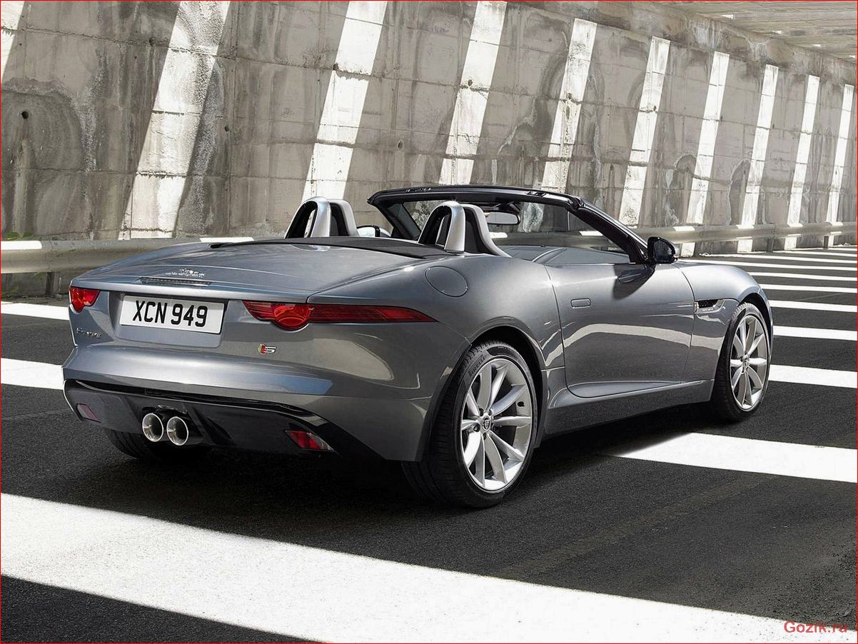 родстер, jaguar, f-type