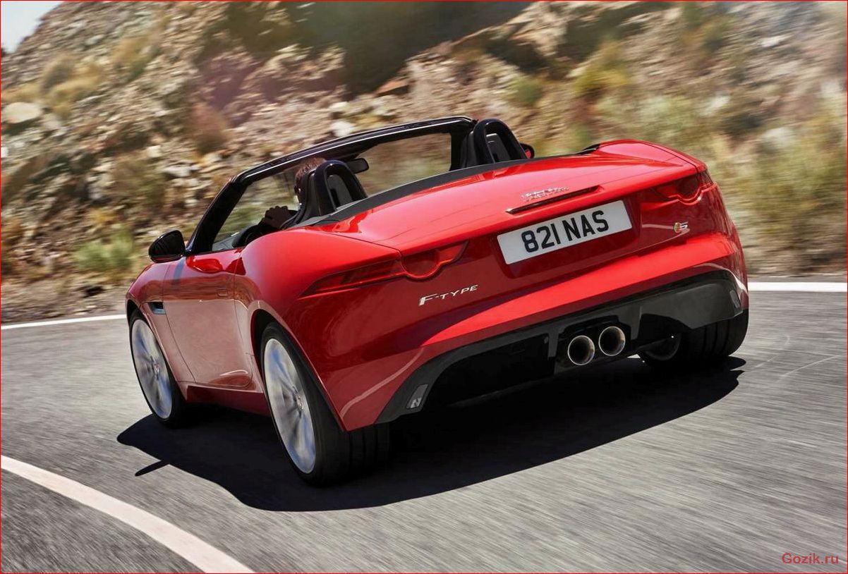 родстер, jaguar, f-type