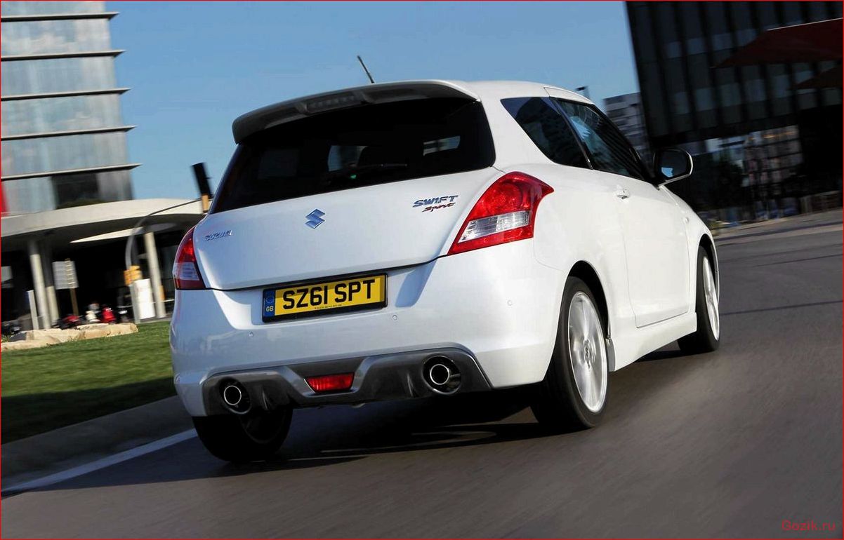 Suzuki Swift Sport 2012: спортивный хэтчбек с ярким характером suzuki, swift, sport, 2012, спортивный
