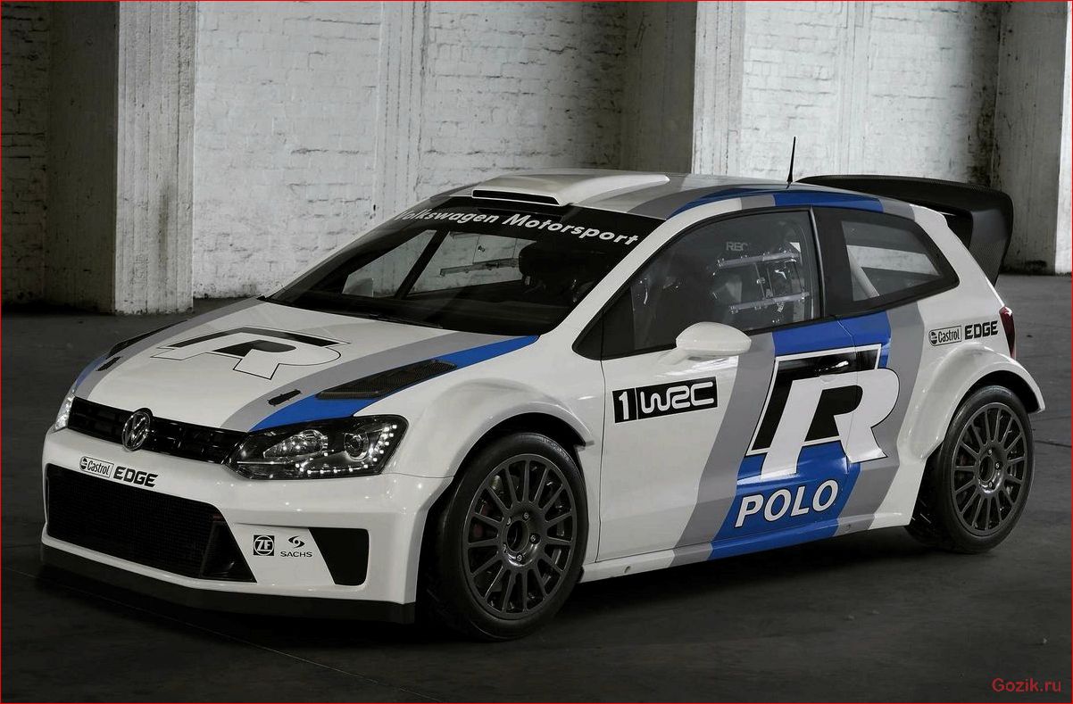 Заряженный хэтчбек Volkswagen Polo R WRC заряженный, хэтчбек, volkswagen, polo