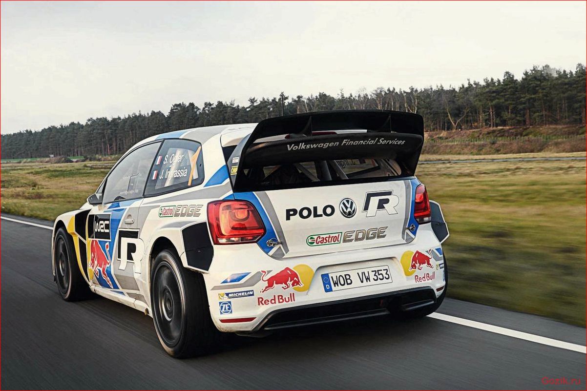 Заряженный хэтчбек Volkswagen Polo R WRC заряженный, хэтчбек, volkswagen, polo