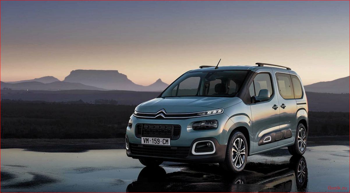 citroën, berlingo, описание, особенности, характеристики