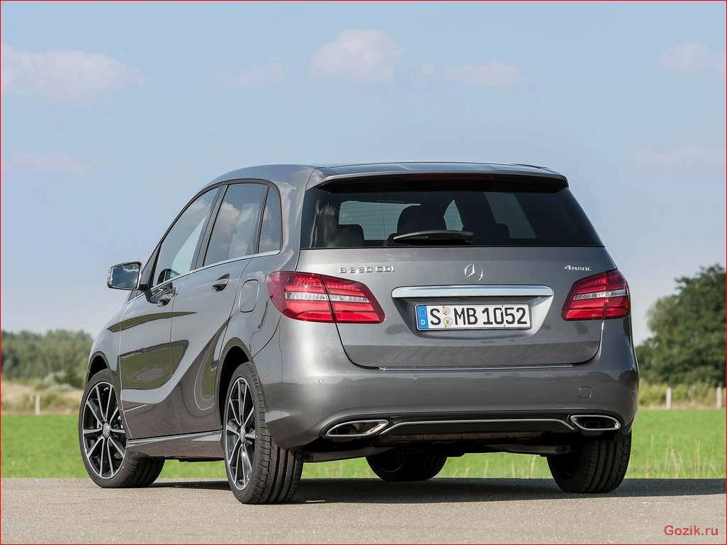 mercedes, b-class, описание, модели, характеристики