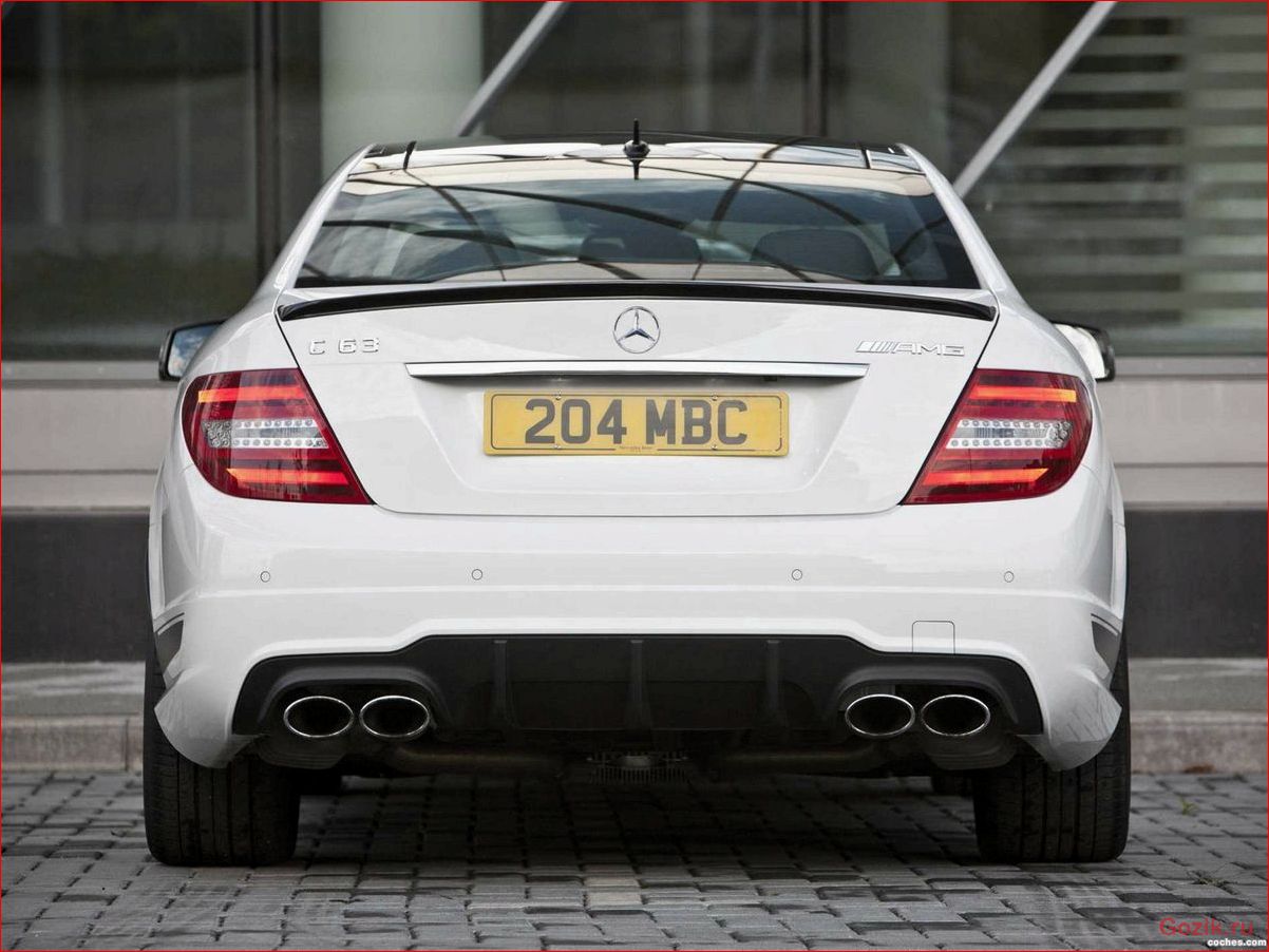 Mercedes C63 AMG Edition 507 2013-2014 mercedes, edition, 2013-2014