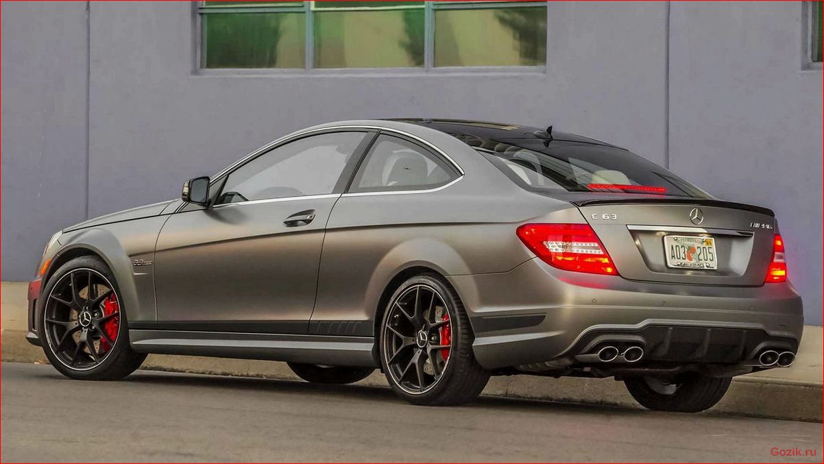 Mercedes C63 AMG Edition 507 2013-2014 mercedes, edition, 2013-2014