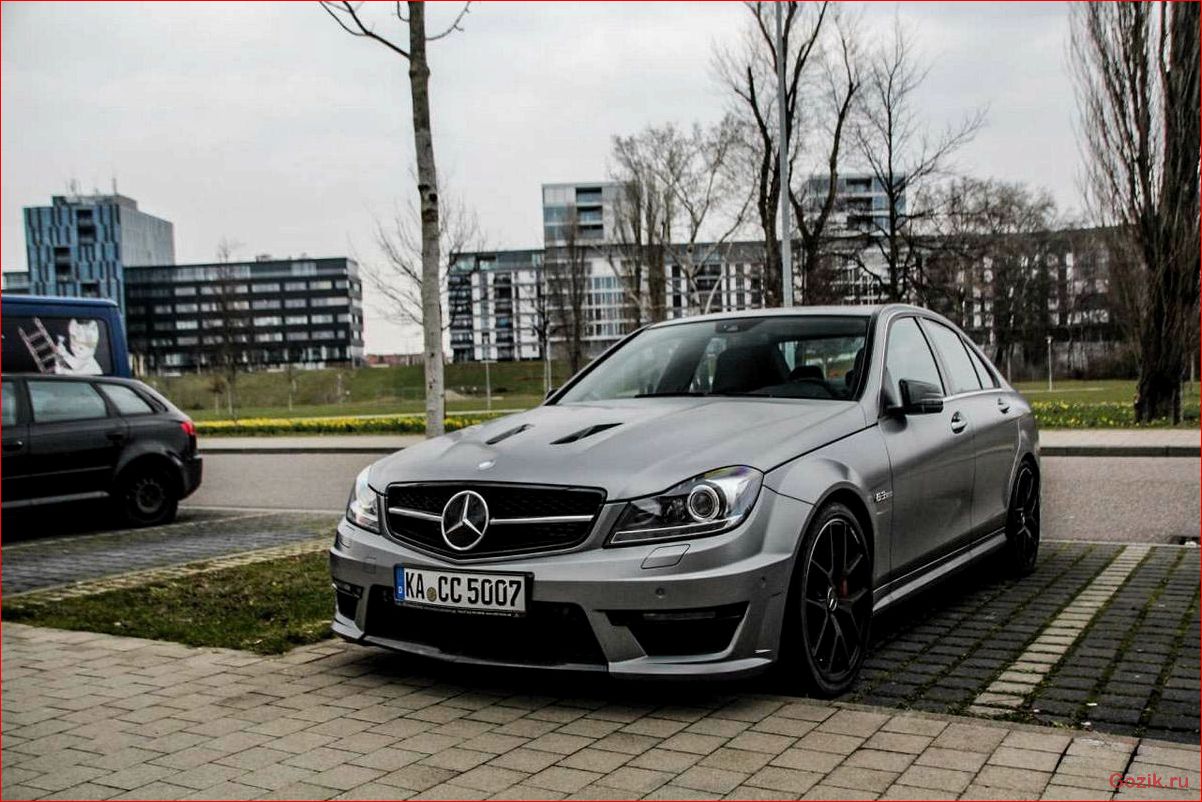 Mercedes C63 AMG Edition 507 2013-2014 mercedes, edition, 2013-2014