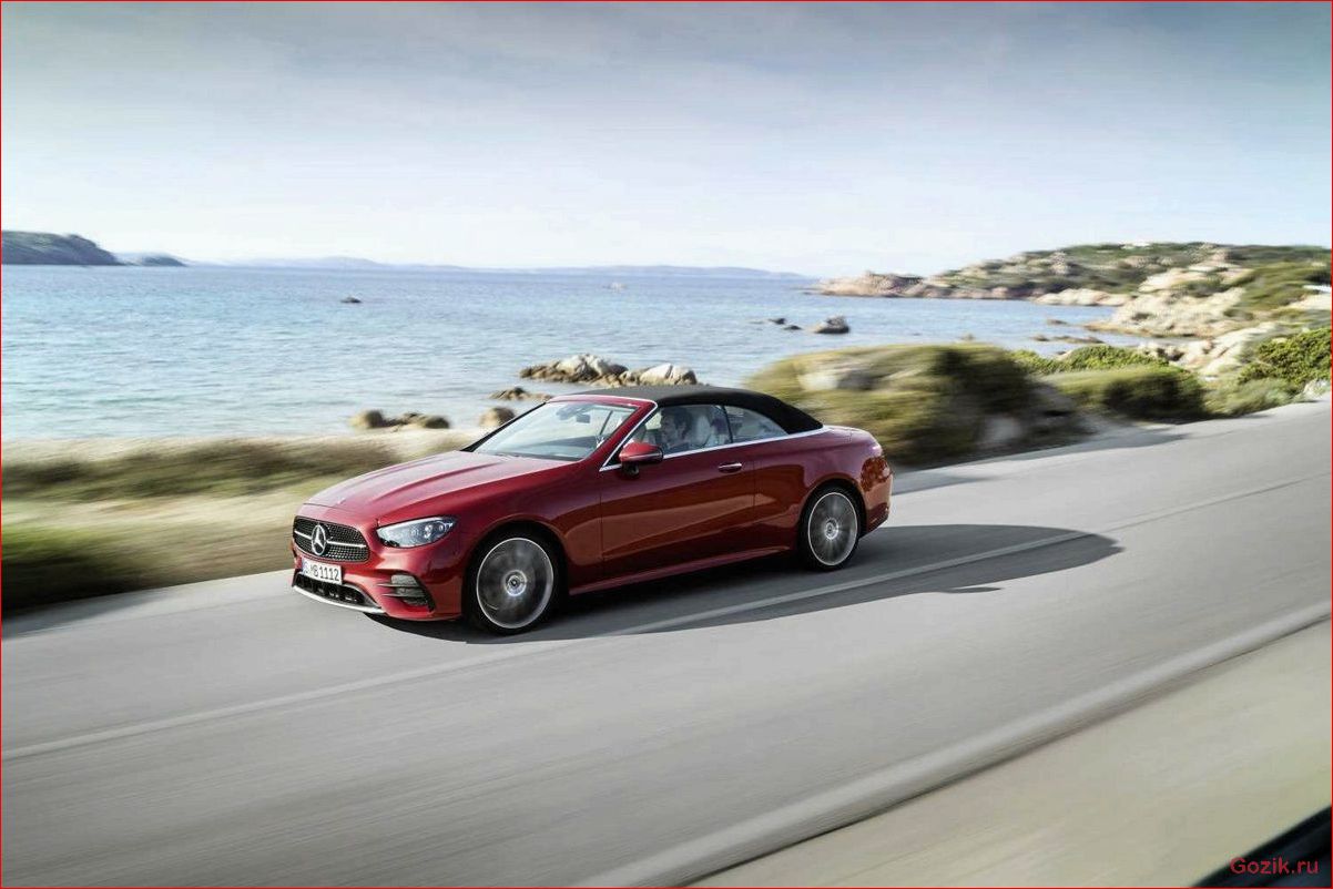 mercedes, e-class, cabrio, описание, характеристики