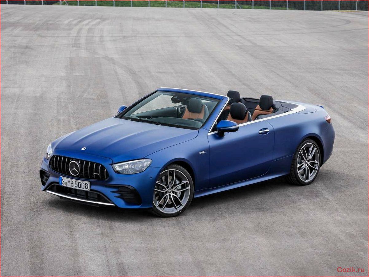 mercedes, e-class, cabrio, описание, характеристики