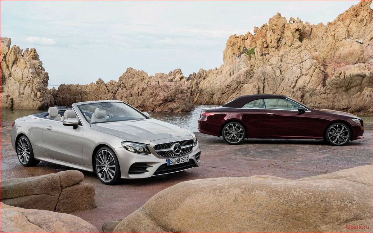 mercedes, e-class, cabrio, описание, характеристики