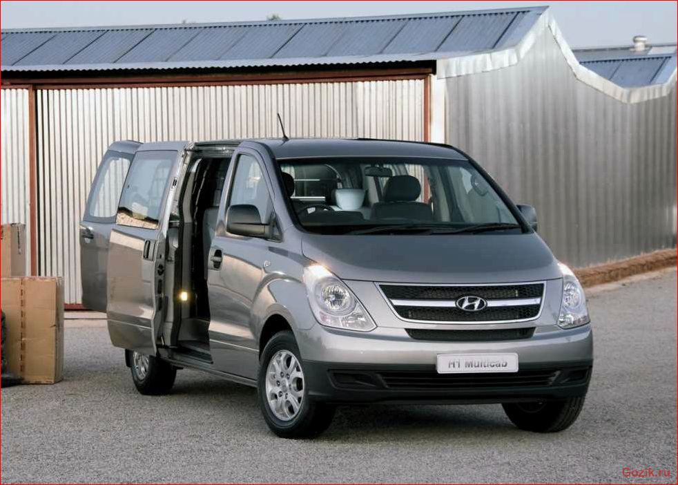 Микроавтобус Hyundai H-1: описание, характеристики, отзывы микроавтобус, hyundai, описание, характеристики, отзывы