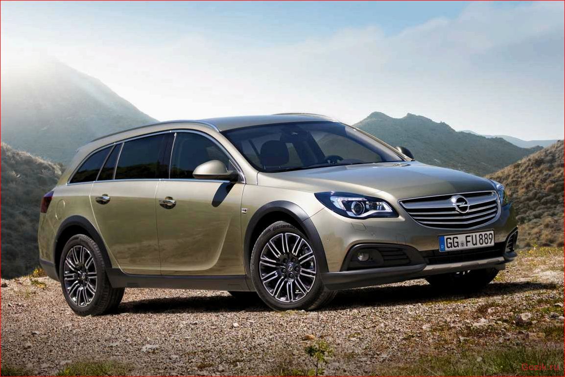 Opel Insignia Country Tourer: основные детали и характеристики opel, insignia, country, tourer, основные