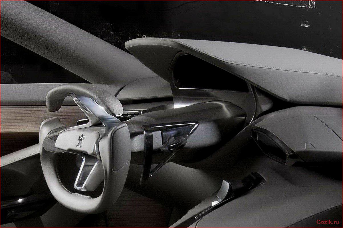 peugeot, concept, революционный, дизайн, технологии