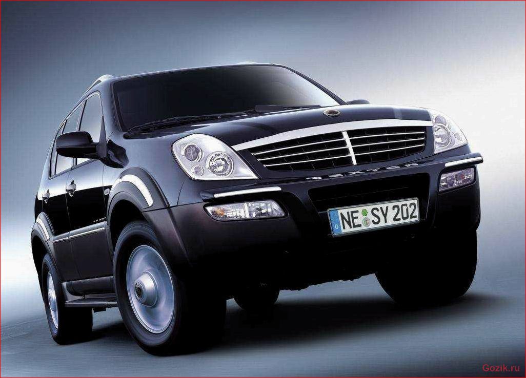 ssangyong, автомобиль