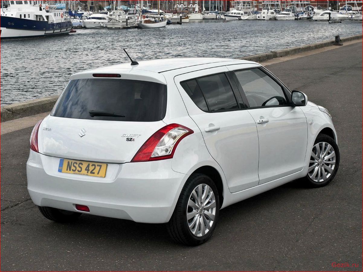 Особенности Suzuki Swift хэтчбек 3-дв. V поколение особенности, suzuki, swift, хэтчбек, 3-дв