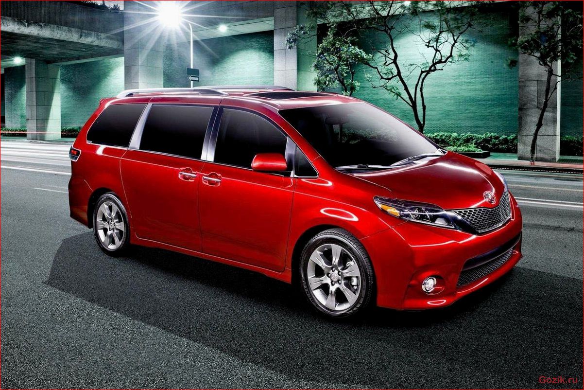 toyota, sienna, обзор, характеристики, цены