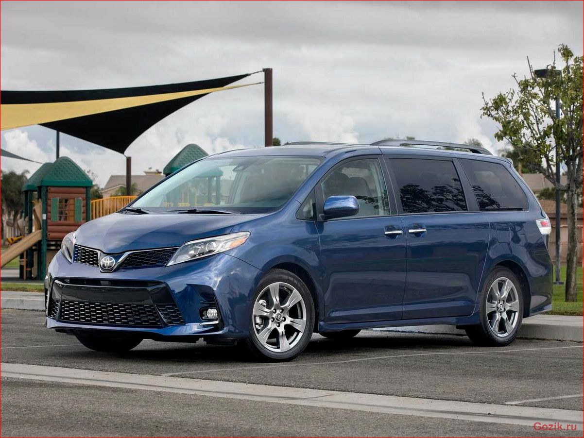 toyota, sienna, обзор, характеристики, цены