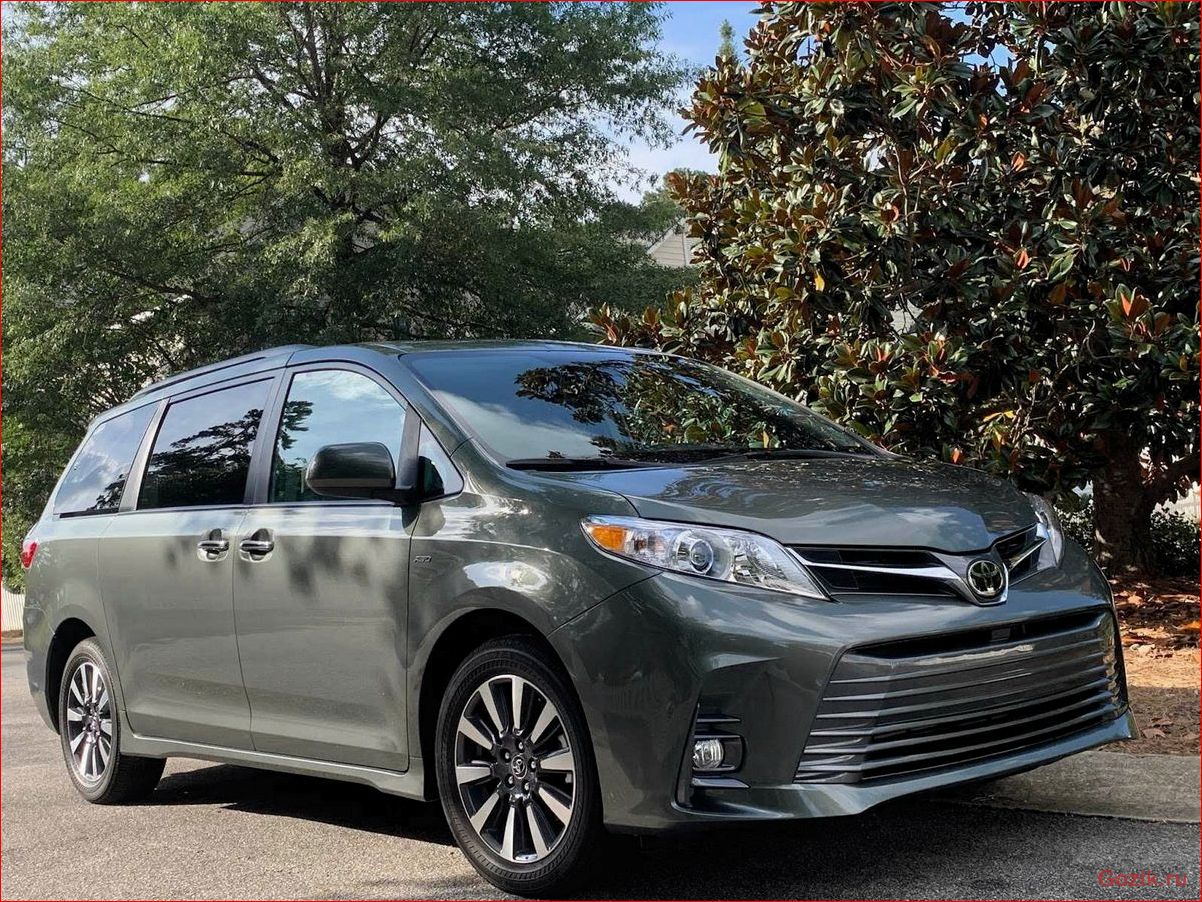 toyota, sienna, обзор, характеристики, цены