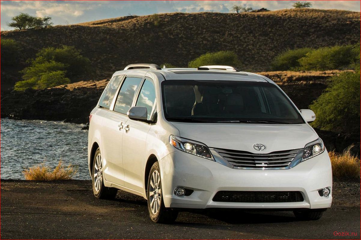 toyota, sienna, обзор, характеристики, цены