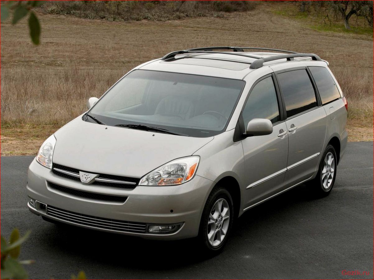 toyota, sienna, обзор, характеристики, цены
