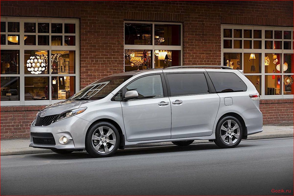 toyota, sienna, обзор, характеристики, цены