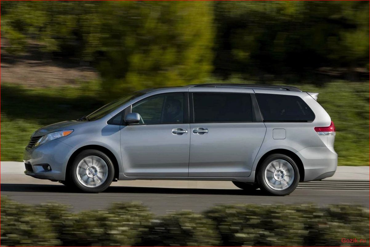 toyota, sienna, обзор, характеристики, цены