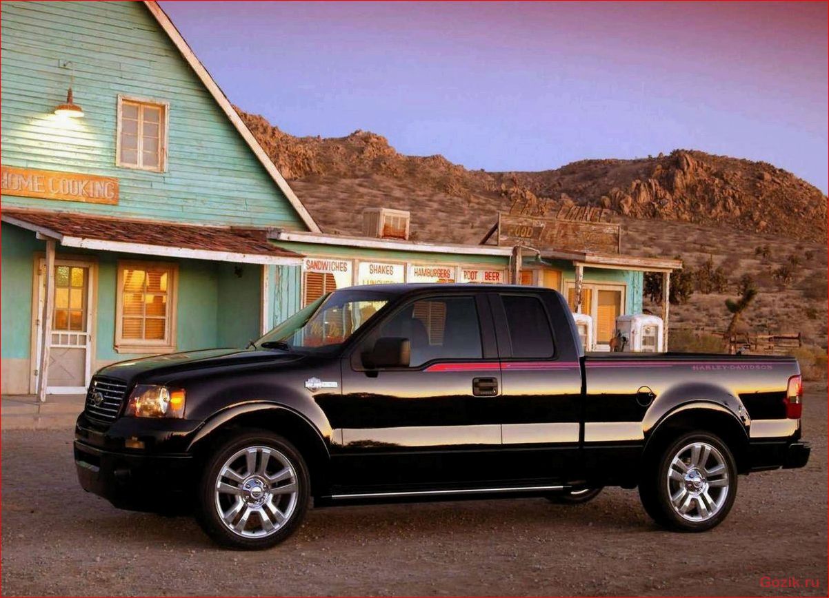 Ford F-150 Harley-Davidson: характеристики, особенности, цена ford, f-150, harley-davidson, характеристики, особенности