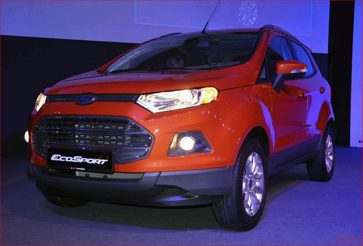 Ford представит европейскую версию EcoSport ford, представит, европейскую, версию, ecosport