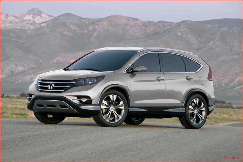 Новая концепция Honda CR-V 2012 года: инновации и улучшения новая, концепция, honda, cr-v, 2012