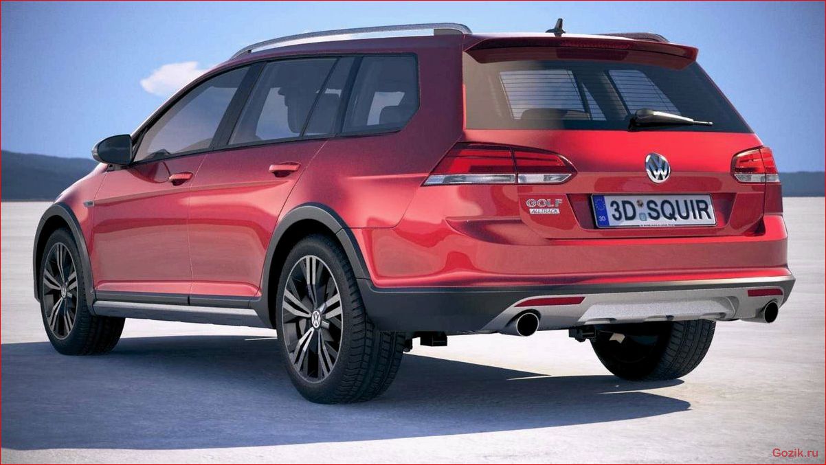 Внедорожный Volkswagen Golf Alltrack 2015 внедорожный, volkswagen, golf, alltrack, 2015