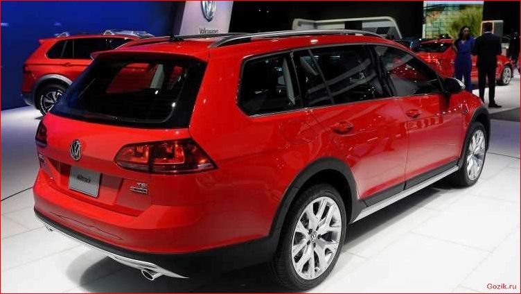 Внедорожный Volkswagen Golf Alltrack 2015 внедорожный, volkswagen, golf, alltrack, 2015