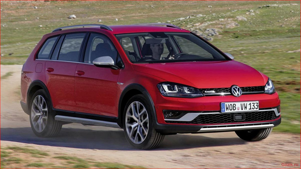 Внедорожный Volkswagen Golf Alltrack 2015 внедорожный, volkswagen, golf, alltrack, 2015