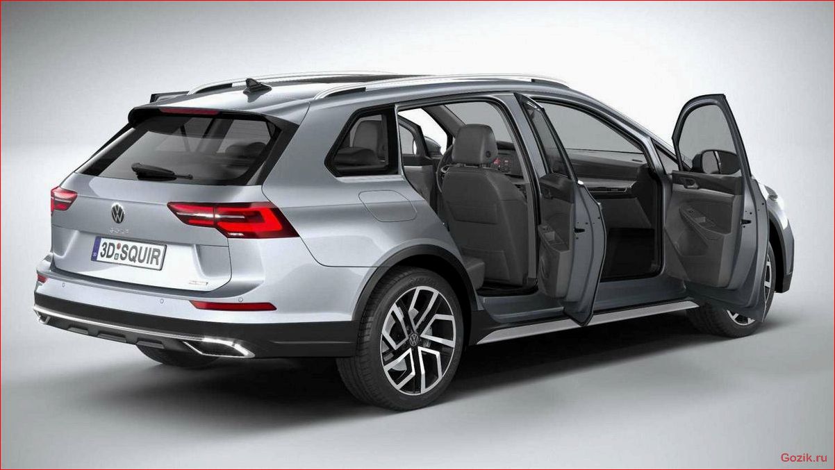 Внедорожный Volkswagen Golf Alltrack 2015 внедорожный, volkswagen, golf, alltrack, 2015