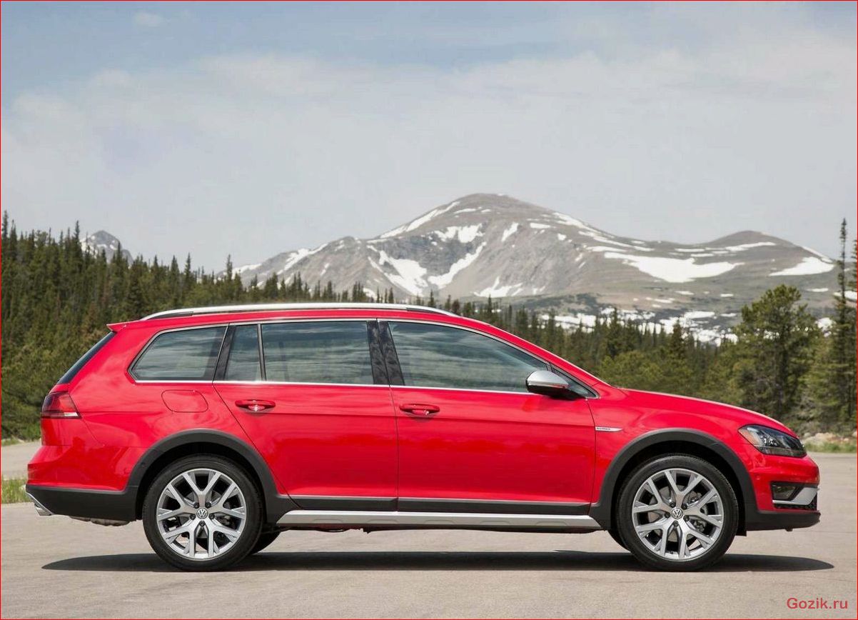 Внедорожный Volkswagen Golf Alltrack 2015 внедорожный, volkswagen, golf, alltrack, 2015